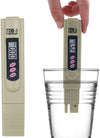 Digital TDS Meter Water Tester, PPM Water Quality Tester Measuring Range 0-9999Ppm, Ideal for Drinking Water, Swimming Pool, Aquariums, Hydroponics (Grey) (TDS)