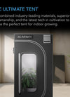 AC Infinity CLOUDLAB 642, Advance Grow Tent 4X2, Thickest 1