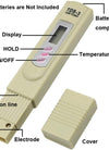 Digital TDS Meter Water Tester, PPM Water Quality Tester Measuring Range 0-9999Ppm, Ideal for Drinking Water, Swimming Pool, Aquariums, Hydroponics (Grey) (TDS)