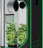 3X3 Grow Tent, 36"X36"X72" Growing Tent with Observation Window and Floor Tray for Hydroponics Indoor Plant Growing 3X3 Grow Room