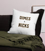 Dimes and Nicks | Black & Gold | Cannabis | Weed | Marijuana | Highdea | Funny | Graphic | Premium Pillow