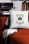 Flower Power | Cannabis | Weed | Marijuana | Highdea | Funny | Graphic | Premium Pillow