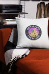 Get away I'm High | Purple | Psilocybin | Mushroom | Highdea | Funny | Graphic | Premium Pillow