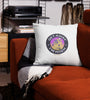 Get away I'm High | Purple | Psilocybin | Mushroom | Highdea | Funny | Graphic | Premium Pillow