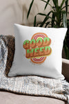 Good Weed | Peach | Cannabis | Weed | Marijuana | Highdea | Funny | Graphic | Premium Pillow