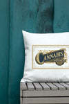 Cannabis Pot Head | Vintage | Cannabis | Weed | Marijuana | Highdea | Funny | Graphic | Premium Pillow