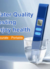 Water Quality Tester,Reliable and Accurate,2025 Upgrade TDS Meter,0-9990 PPM Meter, Portable Water Tester for Digital Water Tester,Professional Testing for Drinking Water (Blue)
