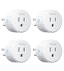 Govee | Smart Plug | WiFi Plugs for Cannabis Grow Equipment | Compatible with Alexa and Google Assistant | Mini Smart Home Plugs | Timer Fuction | Group Controller | No Hub Required | ETL & FCC Certified | 2.4G