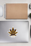 But First A Joint | Cannabis | Weed | Marijuana | Highdea | Funny | Graphic | Kiss-Cut Stickers