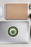 Cannabis Adventures Life's A Beach | Cannabis | Weed | Marijuana | Highdea | Funny | Graphic | Kiss-Cut Stickers