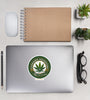 Cannabis Adventures Life's A Beach | Cannabis | Weed | Marijuana | Highdea | Funny | Graphic | Kiss-Cut Stickers