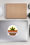 Cannabis Chronicles | Cannabis | Weed | Marijuana | Highdea | Funny | Graphic | Kiss-Cut Stickers