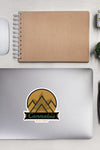 Cannabis Mountains | Cannabis | Weed | Marijuana | Highdea | Funny | Graphic | Kiss-Cut Stickers