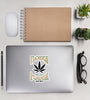 Flower Power | Cannabis | Weed | Marijuana | Highdea | Funny | Graphic | Kiss-Cut Stickers