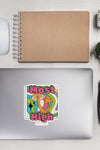 Most High | Psilocybin | Mushroom | Highdea | Funny | Graphic |  Kiss-Cut Stickers