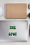 The Pot Spot | Cannabis | Weed | Marijuana | Highdea | Funny | Graphic | Kiss-Cut Stickers