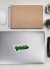 Weed | Green | Cannabis | Weed | Marijuana | Highdea | Funny | Graphic | Kiss-Cut Stickers