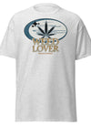 Weed Lover | Blue/Tan | Cannabis | Weed | Marijuana | Highdea | Funny | Graphic | Men Classic Tee