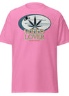 Weed Lover | Blue/Tan | Cannabis | Weed | Marijuana | Highdea | Funny | Graphic | Men Classic Tee