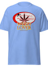 Weed Lover | Red /Yellow | Cannabis | Weed | Marijuana | Highdea | Funny | Graphic | Men Classic Tee