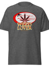 Weed Lover | Red /Yellow | Cannabis | Weed | Marijuana | Highdea | Funny | Graphic | Men Classic Tee