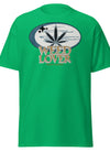 Weed Lover | Blue/Tan | Cannabis | Weed | Marijuana | Highdea | Funny | Graphic | Men Classic Tee