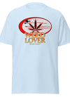 Weed Lover | Red /Yellow | Cannabis | Weed | Marijuana | Highdea | Funny | Graphic | Men Classic Tee