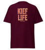 Kief Life | Red | Cannabis | Weed | Marijuana | Highdea | Funny | Graphic | Men Classic Tee