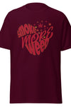 Smoke More Weed | Red Heart | Cannabis | Weed | Marijuana | Highdea | Funny | Graphic | Men Classic Tee