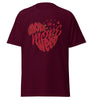 Smoke More Weed | Red Heart | Cannabis | Weed | Marijuana | Highdea | Funny | Graphic | Men Classic Tee