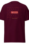 Roll it, Light It, Smoke It  | Red | Cannabis | Weed | Marijuana | Highdea | Funny | Graphic | Men Classic Tee