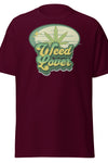 Weed Lover | Green | Cannabis | Weed | Marijuana | Highdea | Funny | Graphic | Men Classic Tee