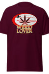 Weed Lover | Red /Yellow | Cannabis | Weed | Marijuana | Highdea | Funny | Graphic | Men Classic Tee