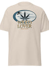 Weed Lover | Blue/Tan | Cannabis | Weed | Marijuana | Highdea | Funny | Graphic | Men Classic Tee