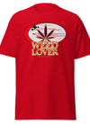 Weed Lover | Red /Yellow | Cannabis | Weed | Marijuana | Highdea | Funny | Graphic | Men Classic Tee