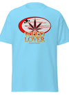 Weed Lover | Red /Yellow | Cannabis | Weed | Marijuana | Highdea | Funny | Graphic | Men Classic Tee