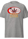 Weed Lover | Red /Yellow | Cannabis | Weed | Marijuana | Highdea | Funny | Graphic | Men Classic Tee