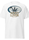 Weed Lover | Blue/Tan | Cannabis | Weed | Marijuana | Highdea | Funny | Graphic | Men Classic Tee