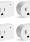 Single Surge Protector Plug | 1 Outlet | 245J/125V | ETL | White | 4Pack