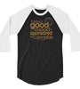 Today's Good Mood Is Sponsored by Nature | Humorous Graphic | Unisex 3/4 Sleeve Raglan Shirt | Tultex 240