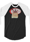 Weed Lover | Red/Yellow | Cannabis | Weed | Marijuana | Highdea | Funny | Graphic | Unisex 3/4 Sleeve Raglan Shirt | Tultex 245