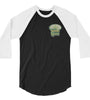 Weed Lover | Green |Cannabis | Weed | Marijuana | Highdea | Funny | Graphic | Unisex 3/4 Sleeve Raglan Shirt | Tultex 245