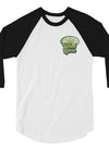 Weed Lover | Green |Cannabis | Weed | Marijuana | Highdea | Funny | Graphic | Unisex 3/4 Sleeve Raglan Shirt | Tultex 245