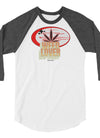 Weed Lover | Red/Yellow | Cannabis | Weed | Marijuana | Highdea | Funny | Graphic | Unisex 3/4 Sleeve Raglan Shirt | Tultex 245