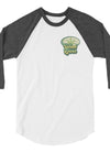 Weed Lover | Green |Cannabis | Weed | Marijuana | Highdea | Funny | Graphic | Unisex 3/4 Sleeve Raglan Shirt | Tultex 245