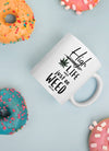 High On Life Not Just On Weed  | Cannabis | Weed | Marijuana | Highdea | Funny | Graphic | White Glossy Mug