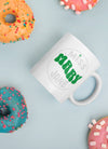 Miss Mary Jane | Cannabis | Weed | Marijuana | Highdea | Funny | Graphic | White Glossy Mug