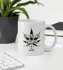 Cannabis Power | Cannabis | Weed | Marijuana | Highdea | Funny | Graphic | White Glossy Mug