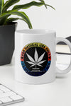 For Medical Use Only  | Cannabis | Weed | Marijuana | Highdea | Funny | Graphic | White Glossy Mug