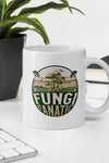 Fungi Fanatic | Psilocybin | Mushroom | Highdea | Funny | Graphic |  White Glossy Mug